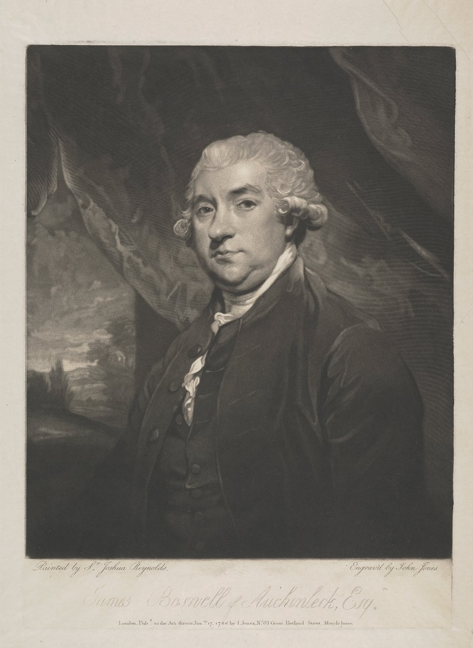 James Boswell fra Auchinleck, Esq. af John Jones