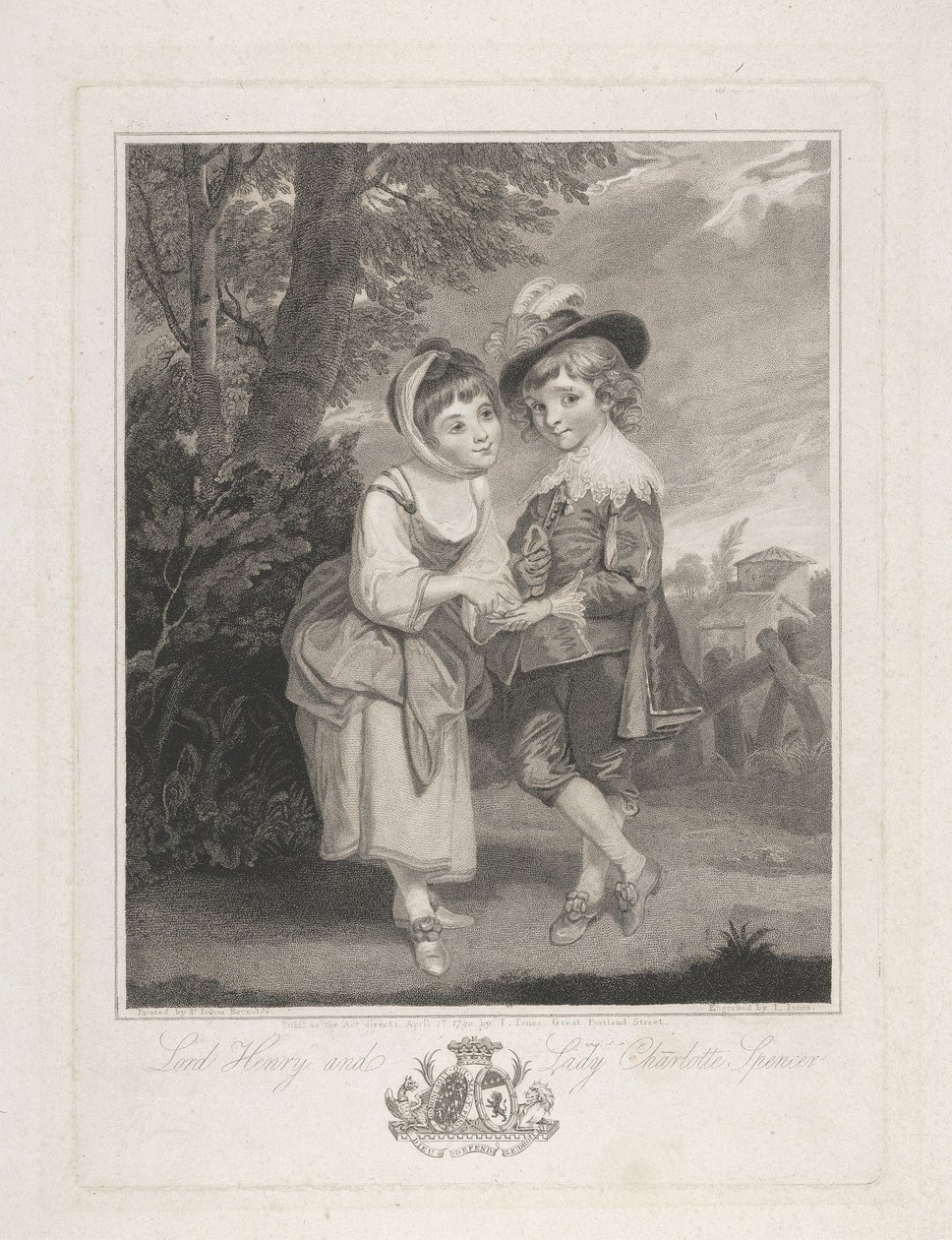 Lord Henry og Lady Charlotte Spencer som 