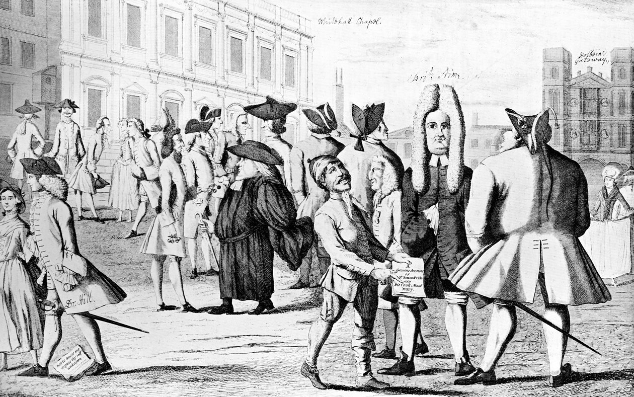 Naturskuespil eller karraturer af den nuværende tidsalder 1752 af John June