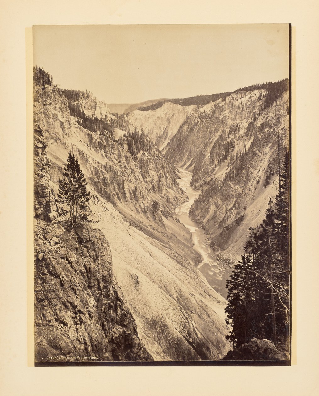 Grand Canyon i Yellowstone af John K. Hillers