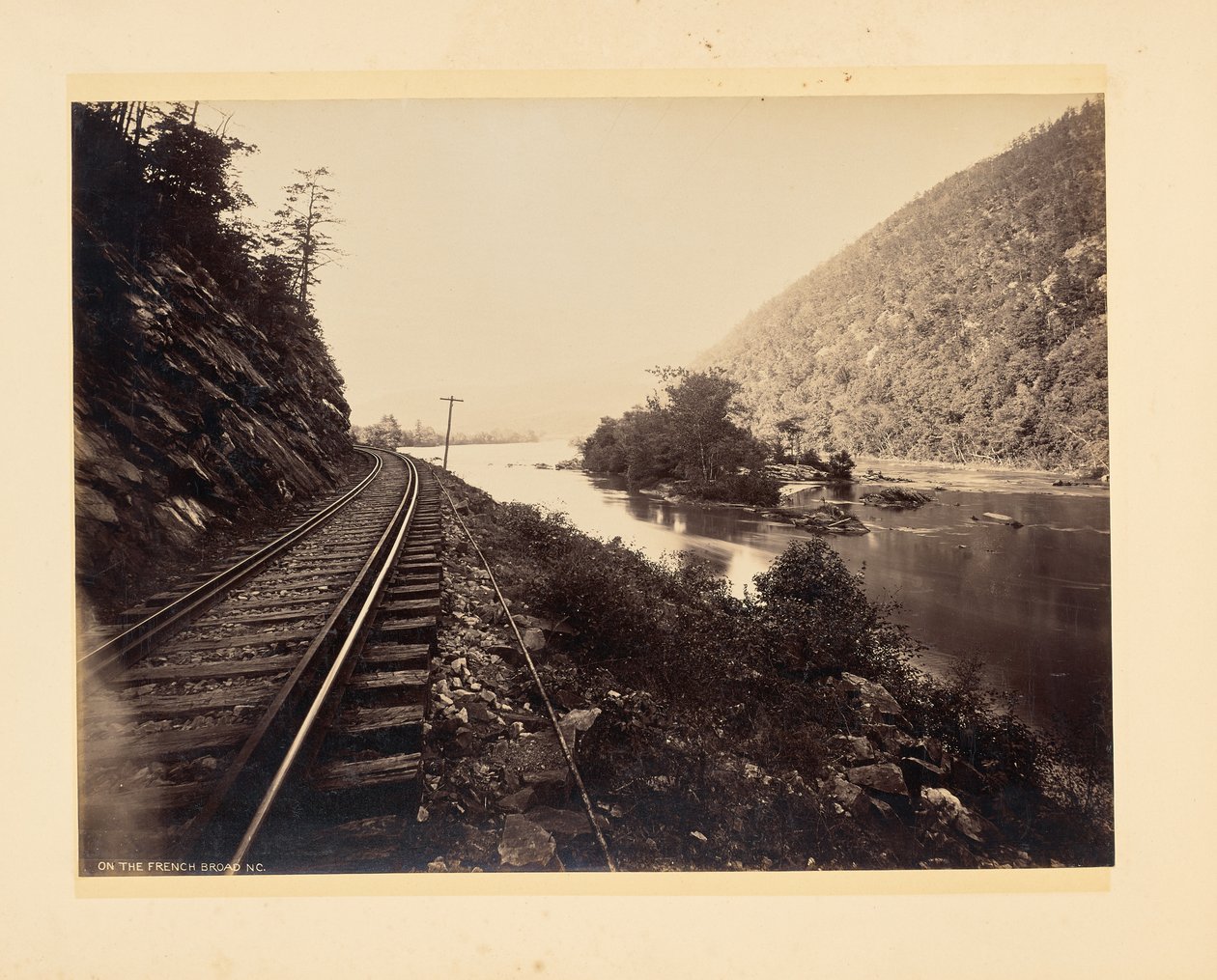 På French Broad, North Carolina af John K. Hillers