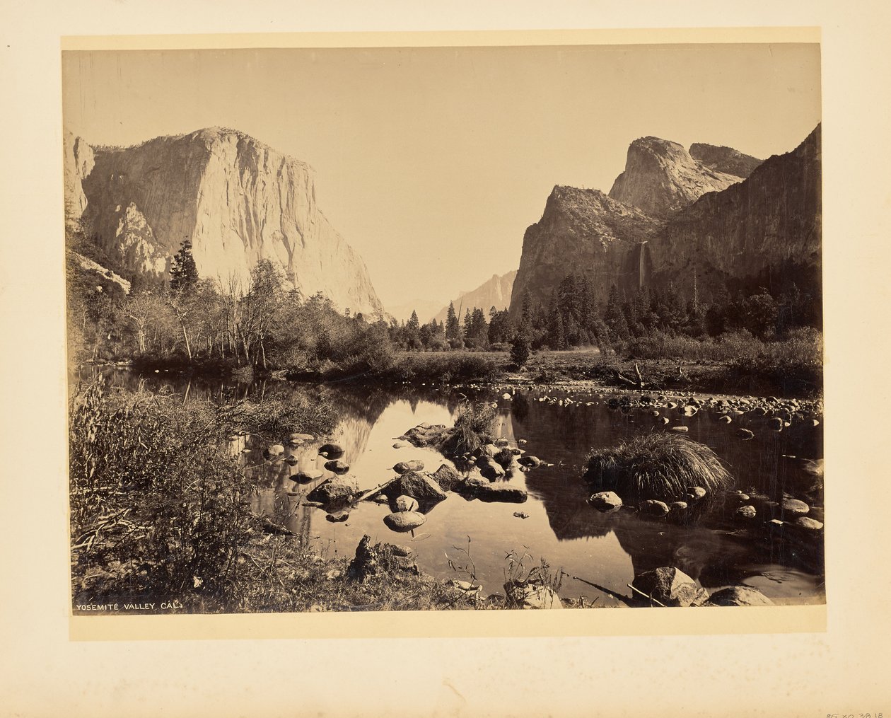 Yosemite Valley, Californien af John K. Hillers