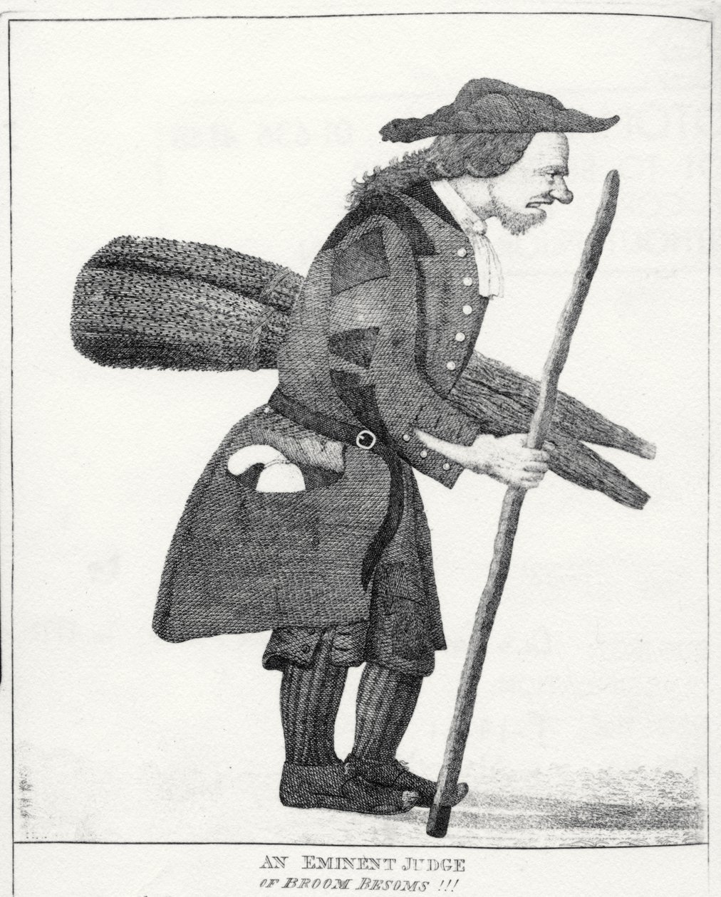 En eminent dommer af Broom Besoms!! 1805 af John Kay
