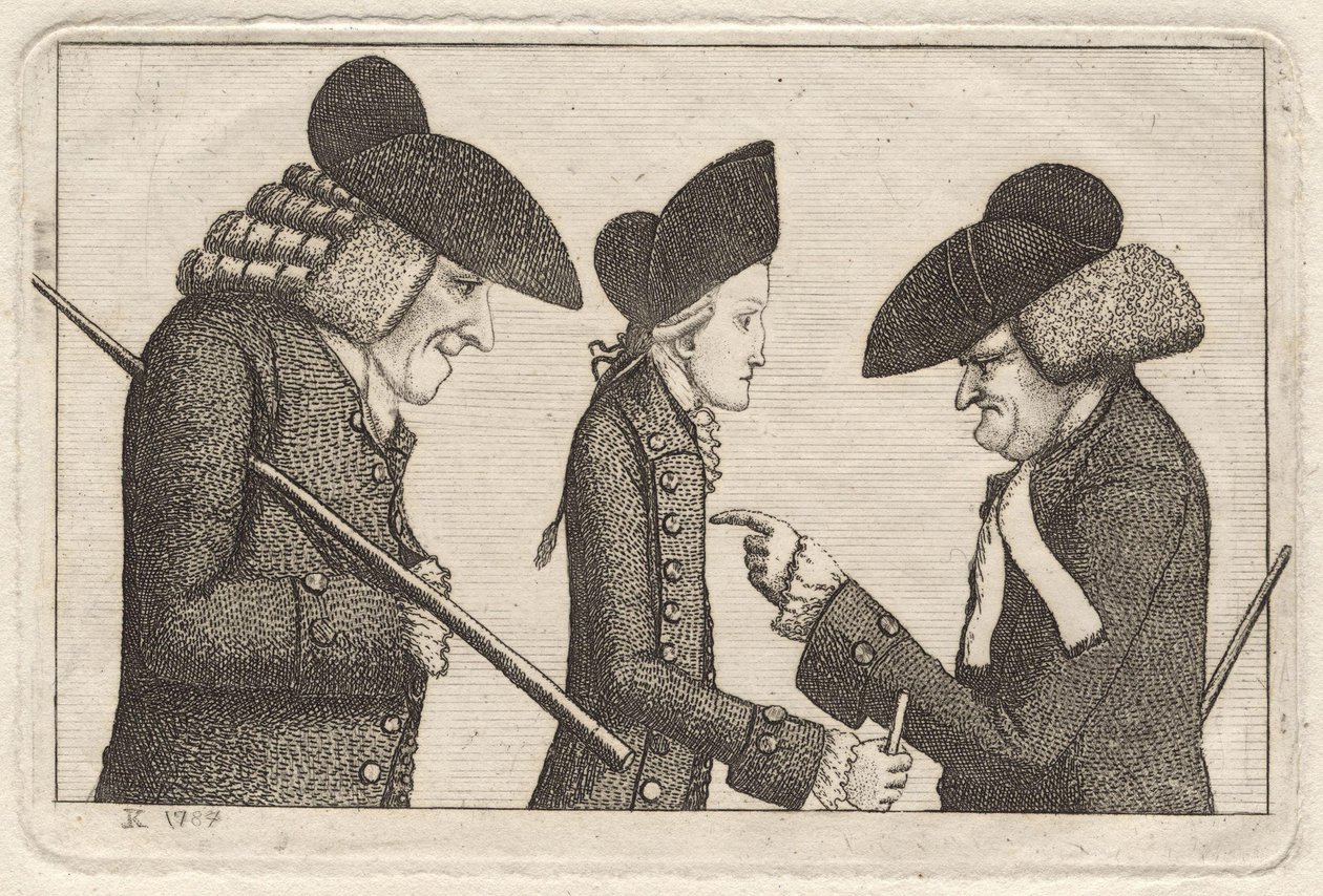 Henry Home, Lord Kames; Hugo Arnot; James Burnett, Lord Monboddo af John Kay af John Kay