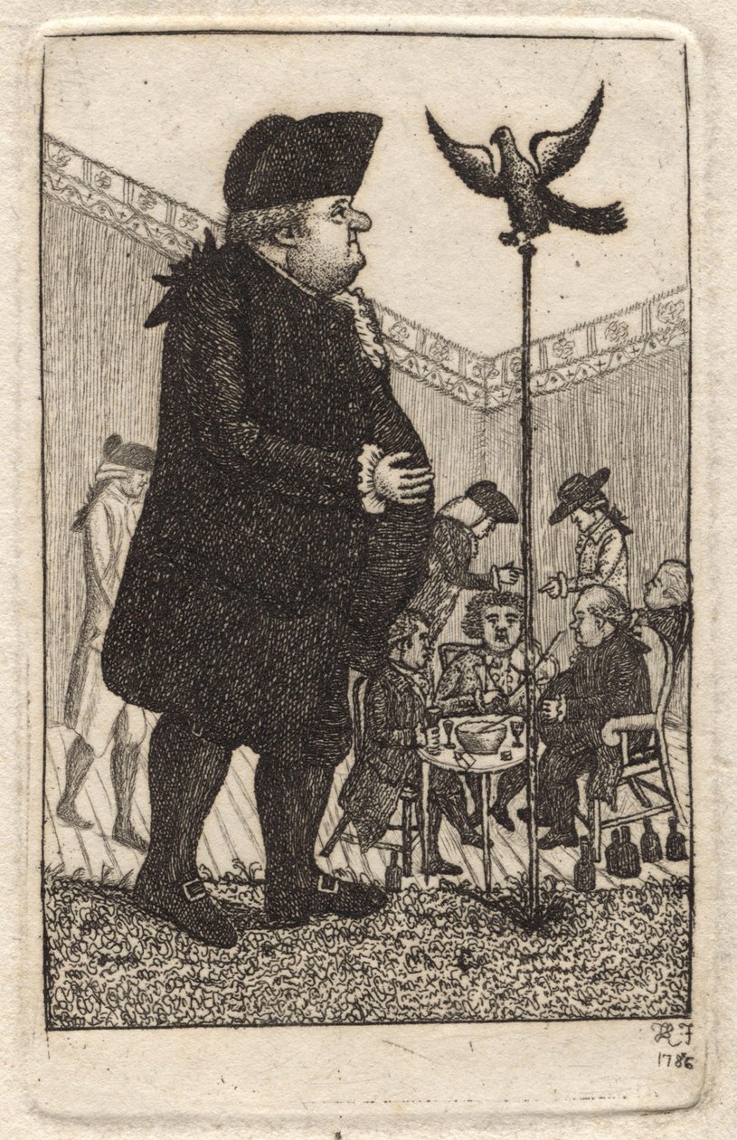 James Graham; John Brown; Mr Little; William Cullen; William Bellenden-Ker, hertug af Roxburghe; Alexander Hamilton; John Lamont af John Kay