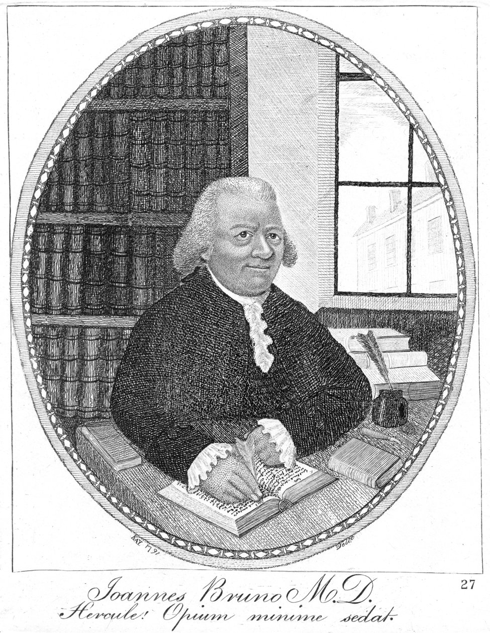 John Brown, skotsk læge, 1791 af John Kay