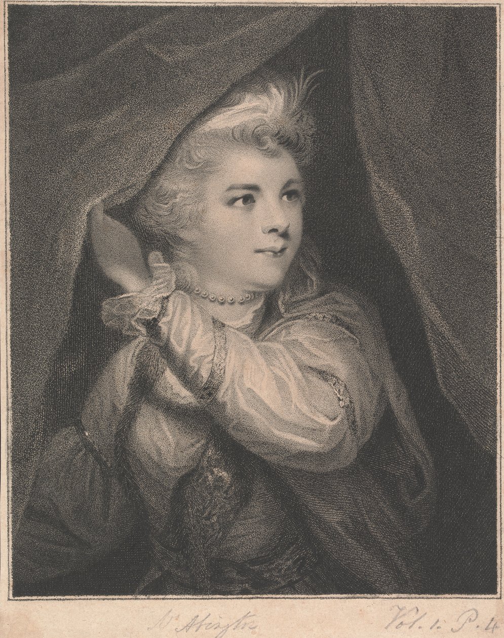 Mrs. Frances Abington (født Barton) som Roxalana i "The Sultan" af John Keyse Sherwin