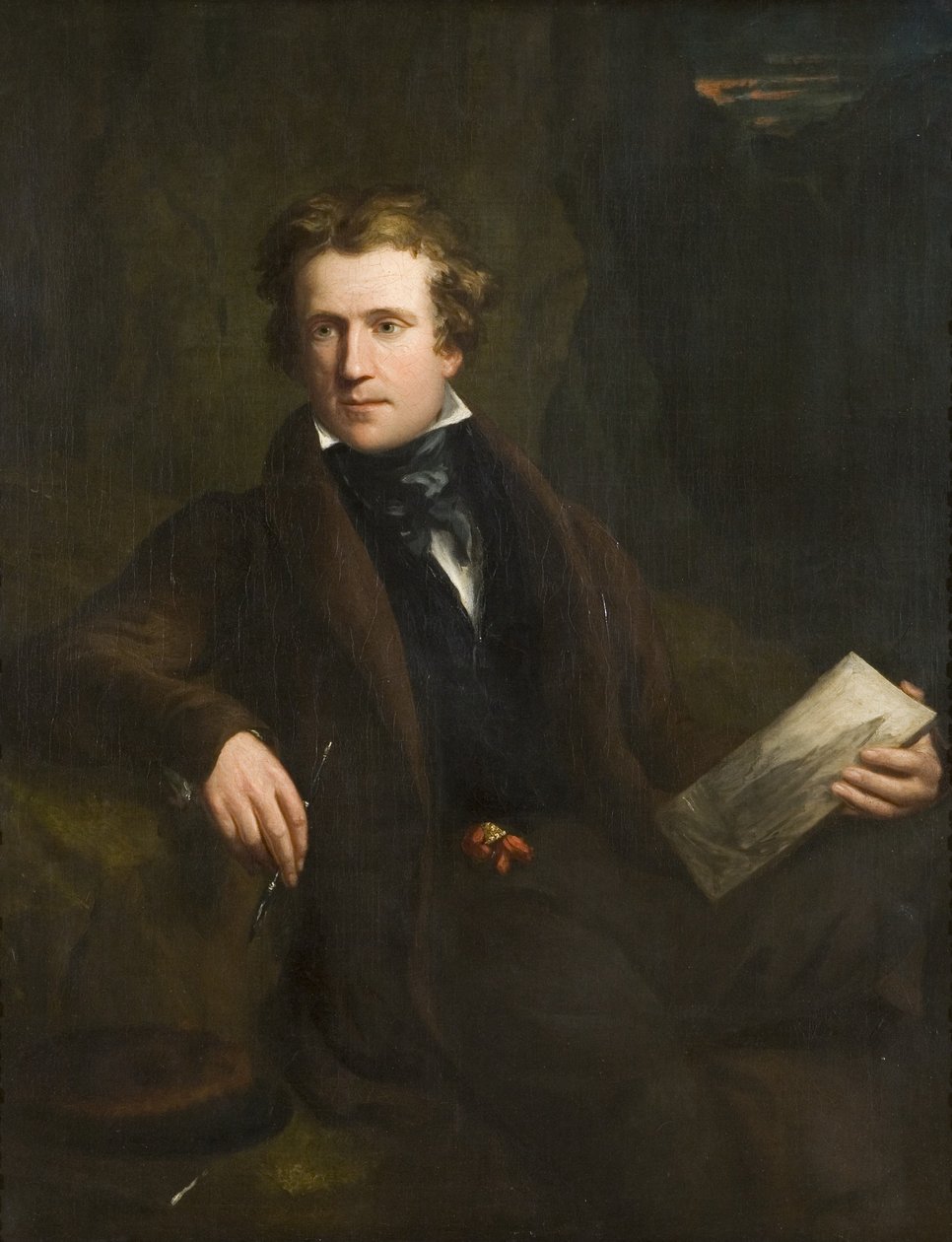 Portræt af Francis Danby af John King