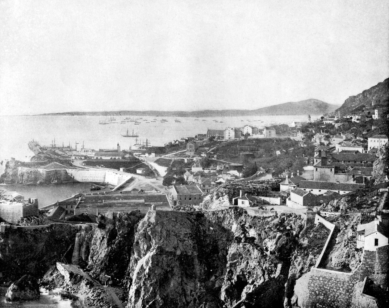 Gibraltar, 1893. af John L. Stoddard