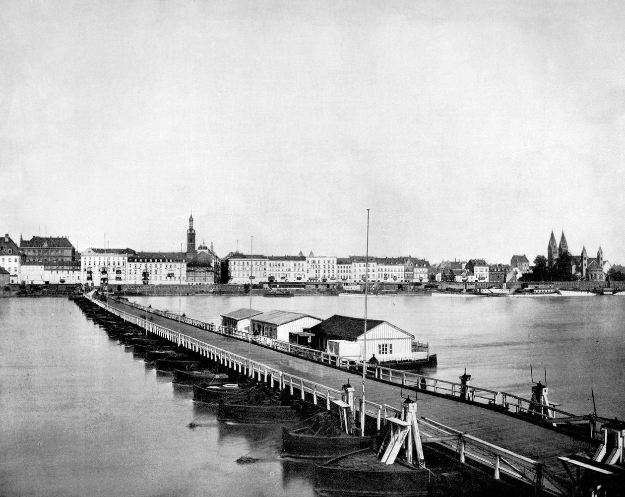 Koblenz ved Rhinen, Tyskland, 1893 af John L. Stoddard