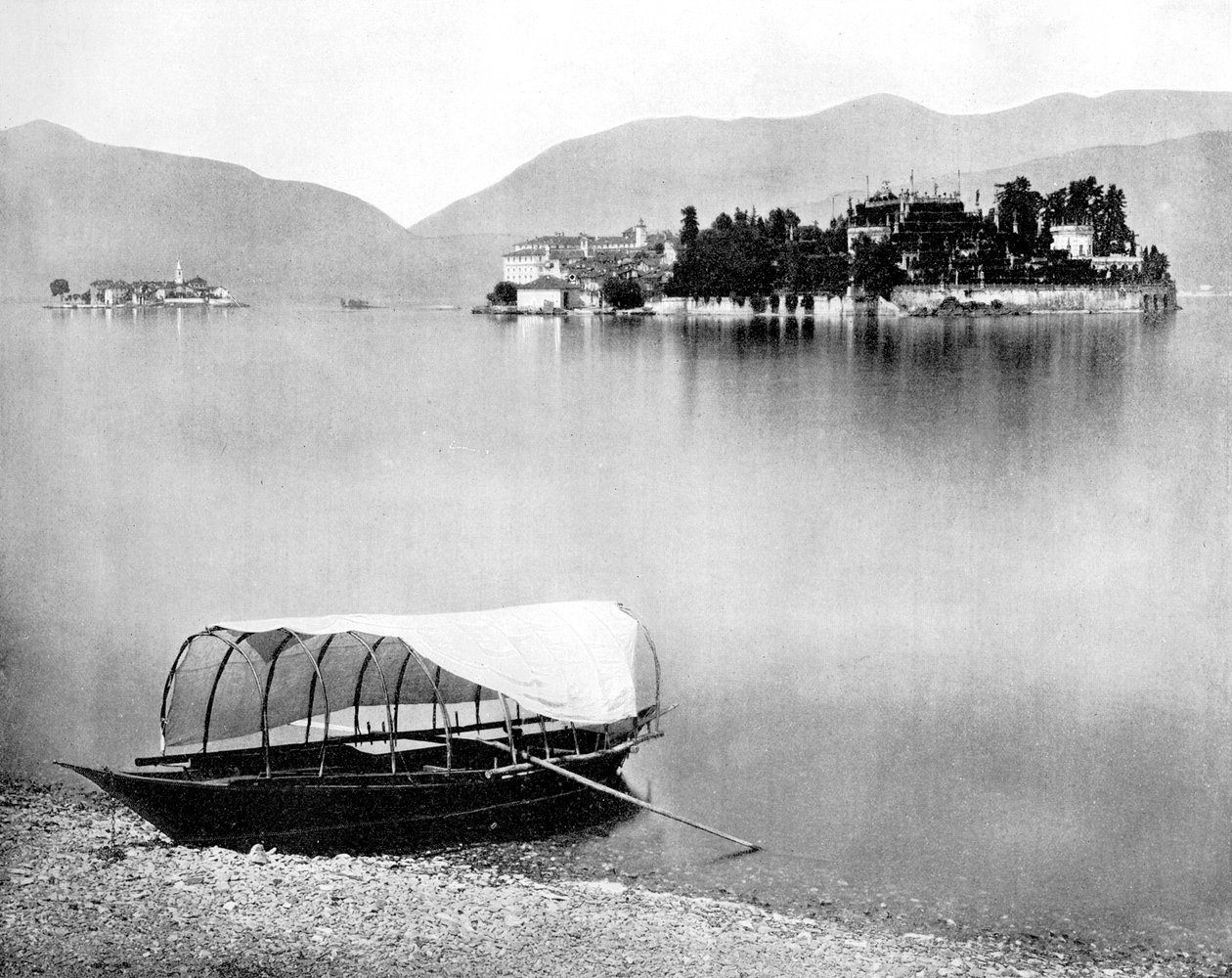 Maggiore-søen, Isola Bella, Italien, 1893. af John L. Stoddard