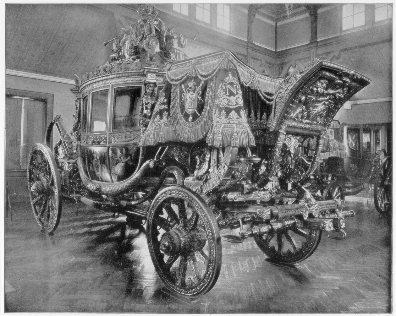 Napoleons vogn, Versailles, slutningen af det 19. århundrede. af John L. Stoddard