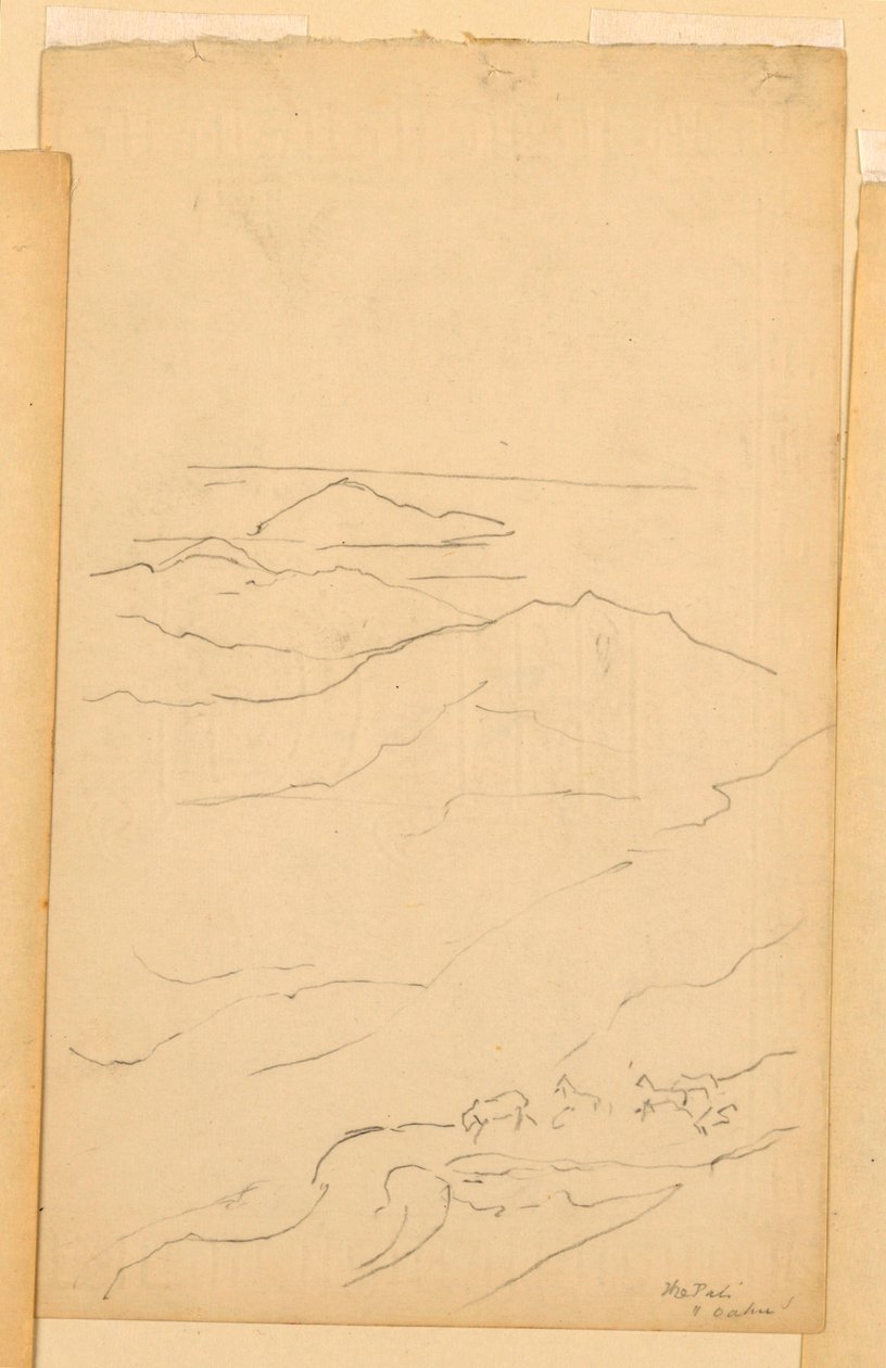 Pali, Oahu af John La Farge