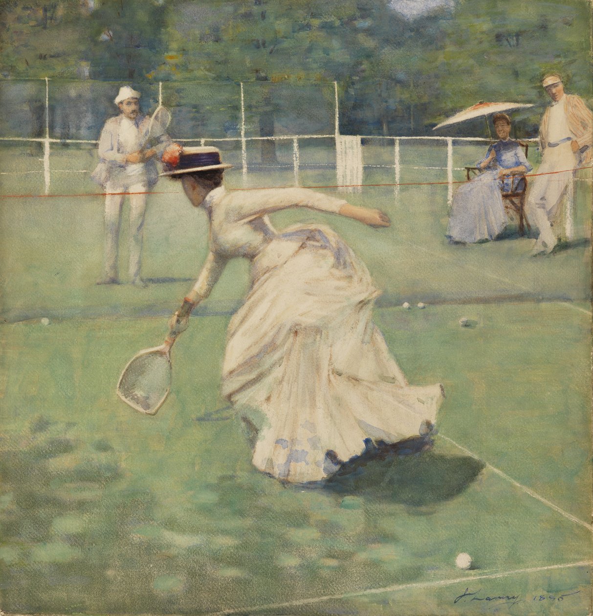 Et Rally af John Lavery
