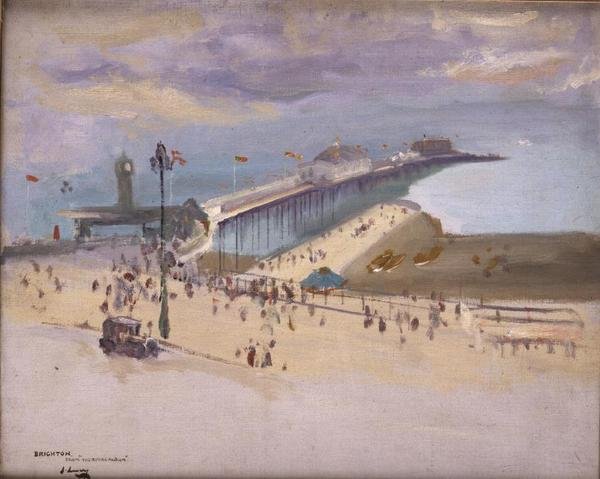 Brighton fra Royal Albion af John Lavery