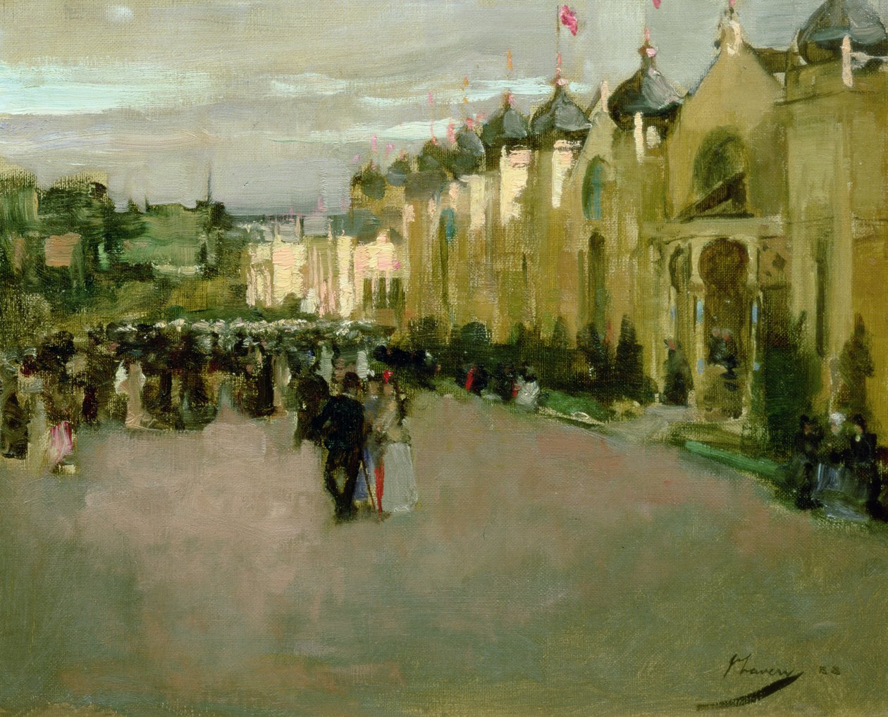 Glasgow International Exhibition, 1888 af John Lavery