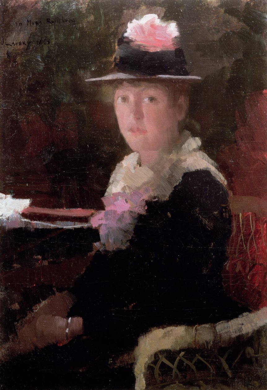 Portræt af frøken Gerda Rydberg, 1883 af John Lavery