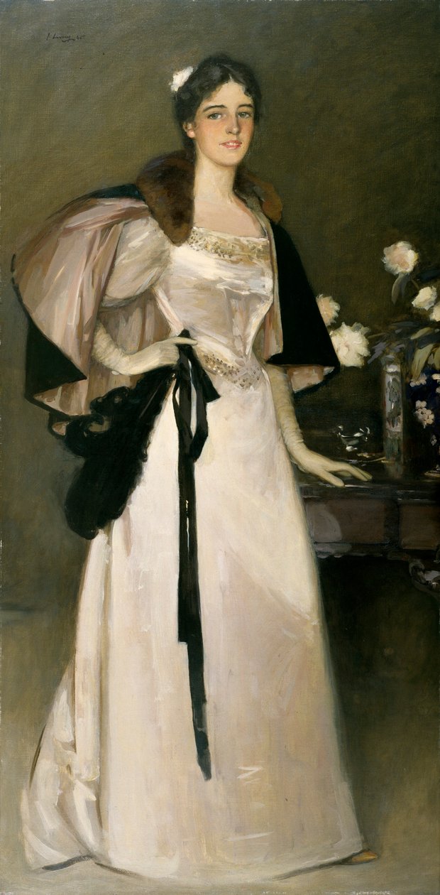Portræt af Miss Mary Burrell af John Lavery