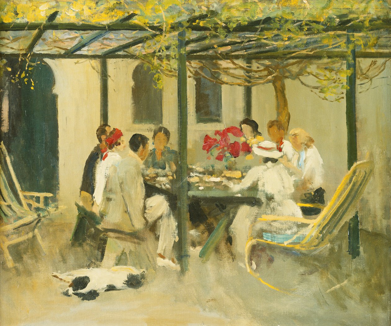 Te i Palm Springs af John Lavery