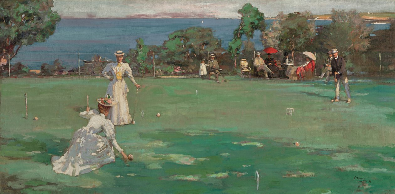 Kroketfesten af John Lavery
