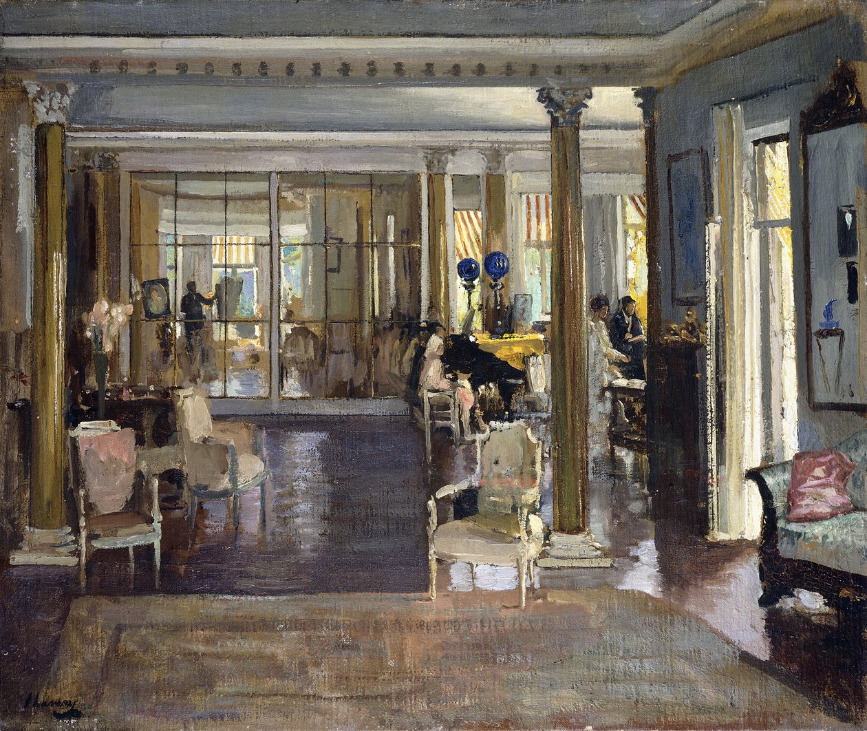 Tegnestuen, Falconhead af John Lavery