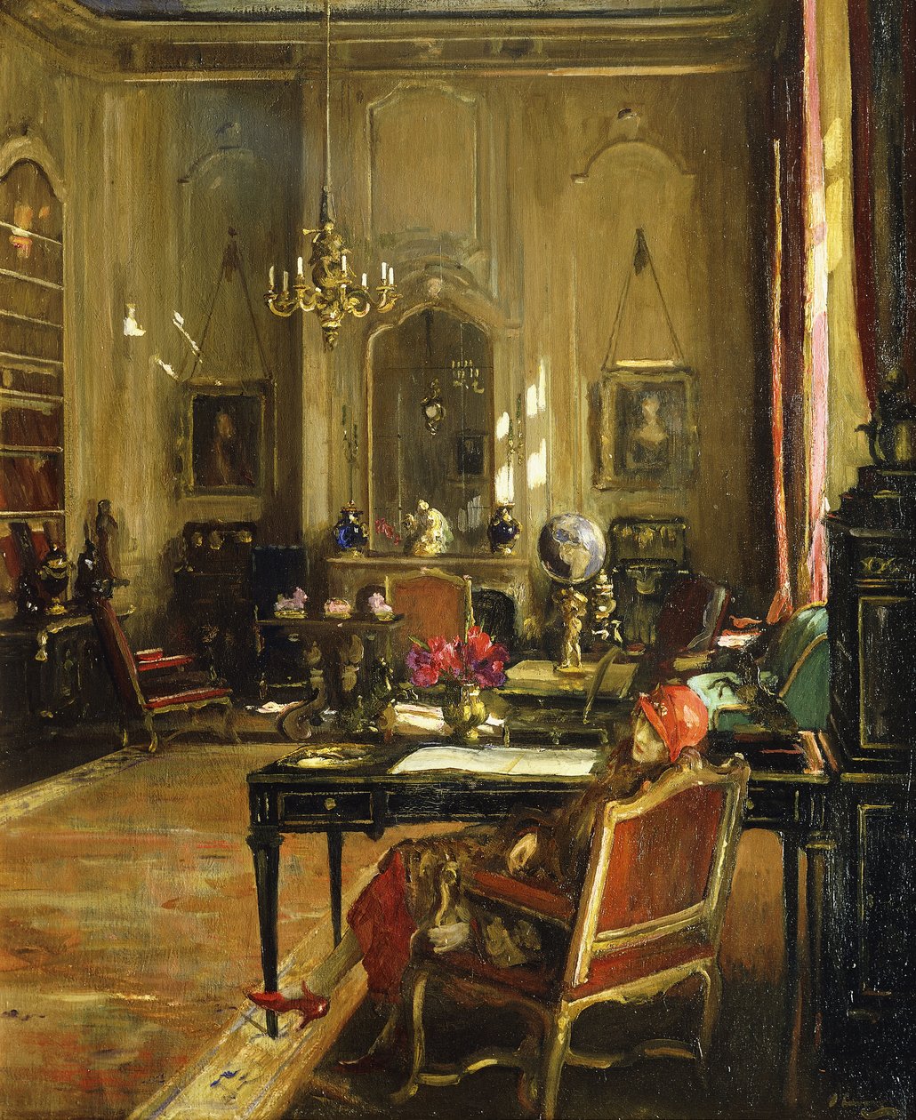 Den røde hat af John Lavery