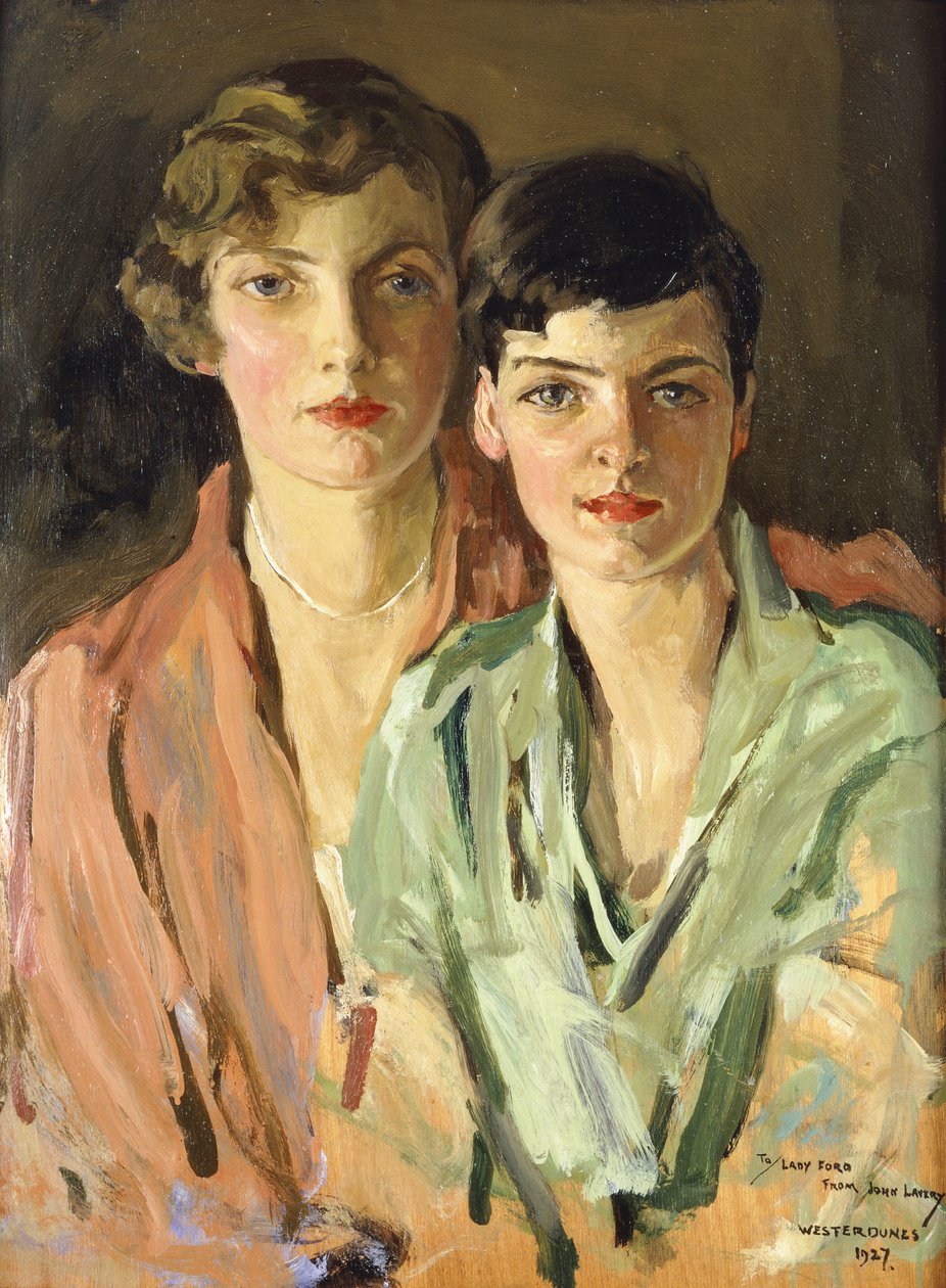 Søstrene, Joan og Marjory af John Lavery