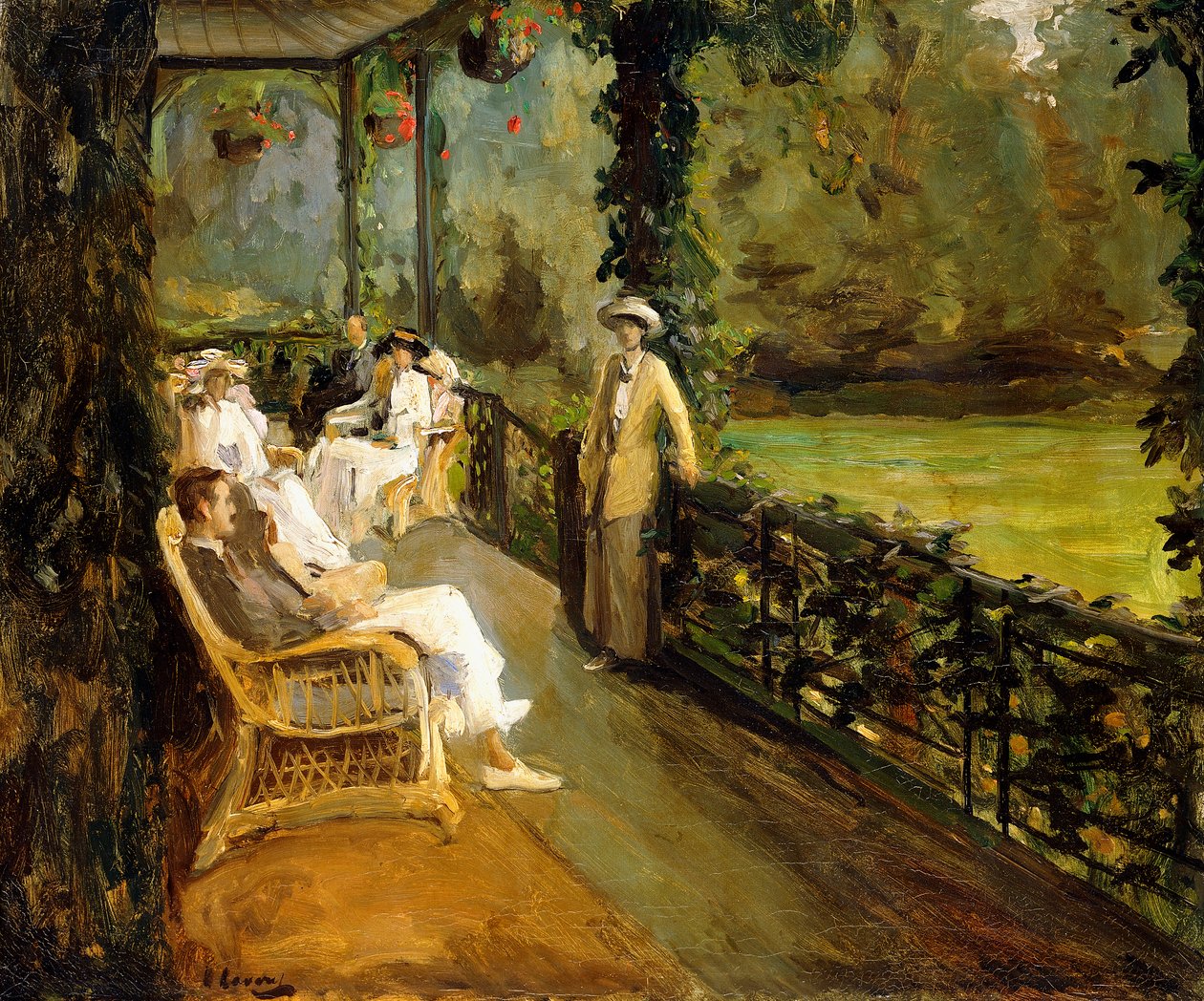 Verandaen af John Lavery
