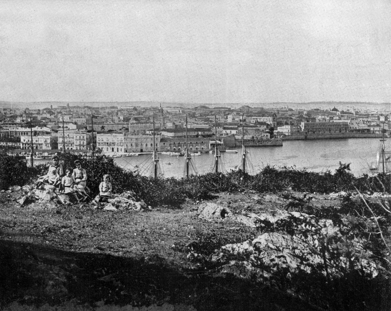 Havana i Cuba (s/h foto) af John Lawson Stoddard