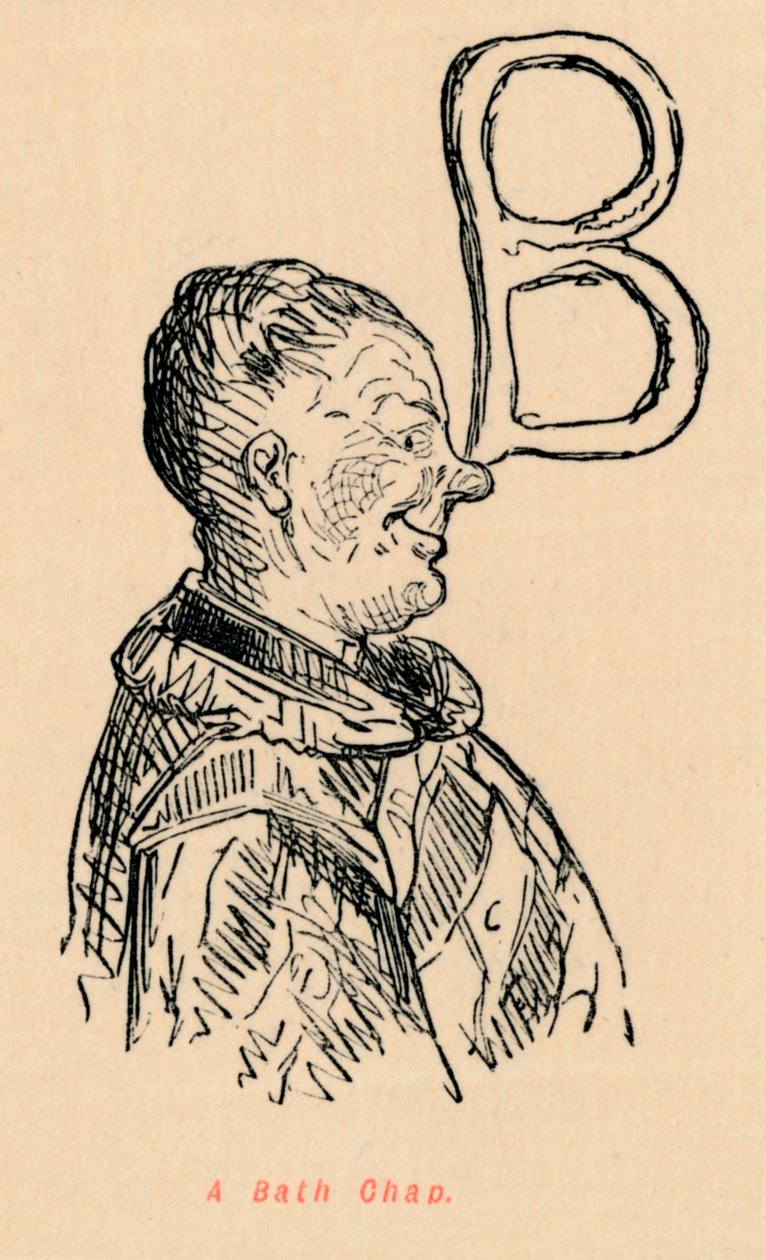 A Bath Chap, c1860, c1860 af John Leech