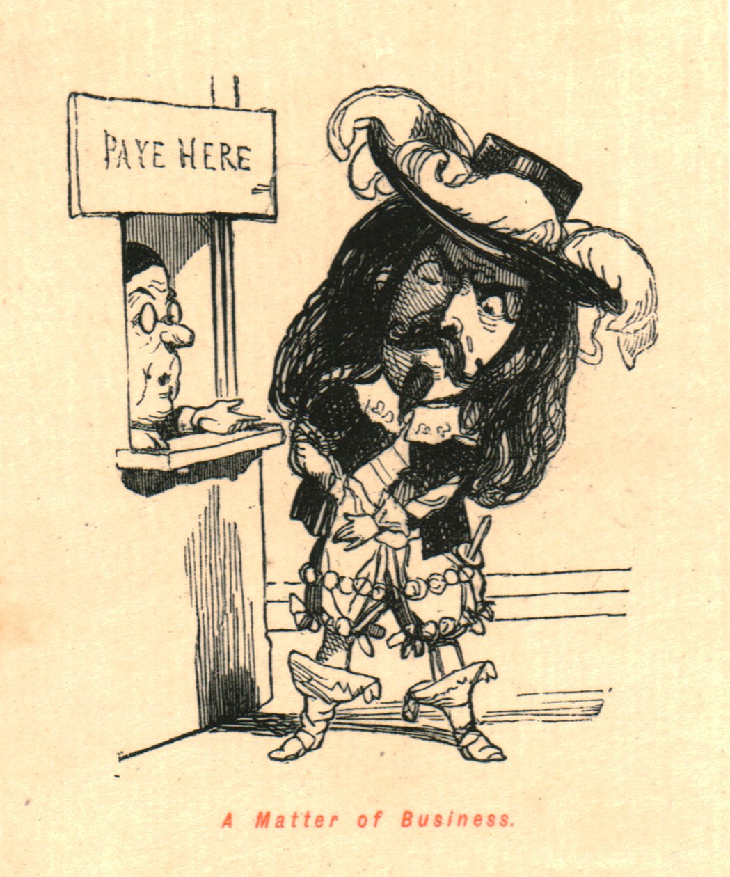A Matter of Business, 1897. af John Leech
