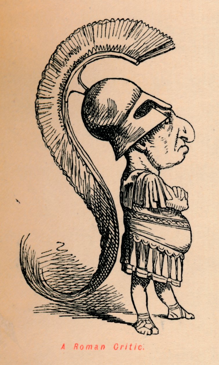 En romersk kritiker, 1852 af John Leech