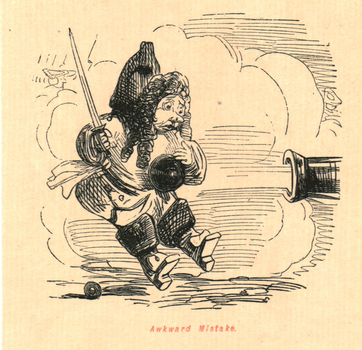 Akavet fejl, 1897. af John Leech