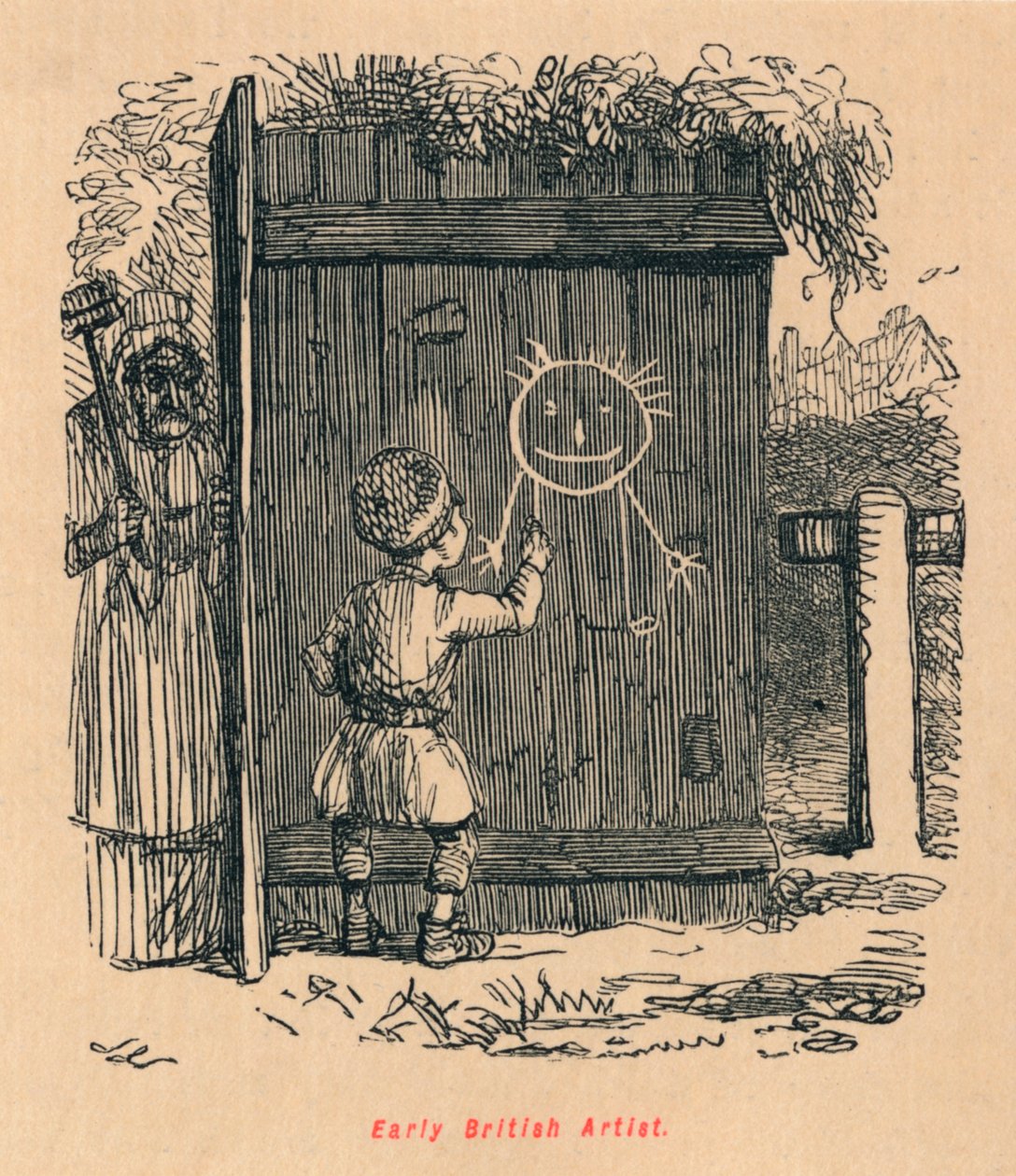 Tidlig britisk kunstner, c1860, c1860 af John Leech