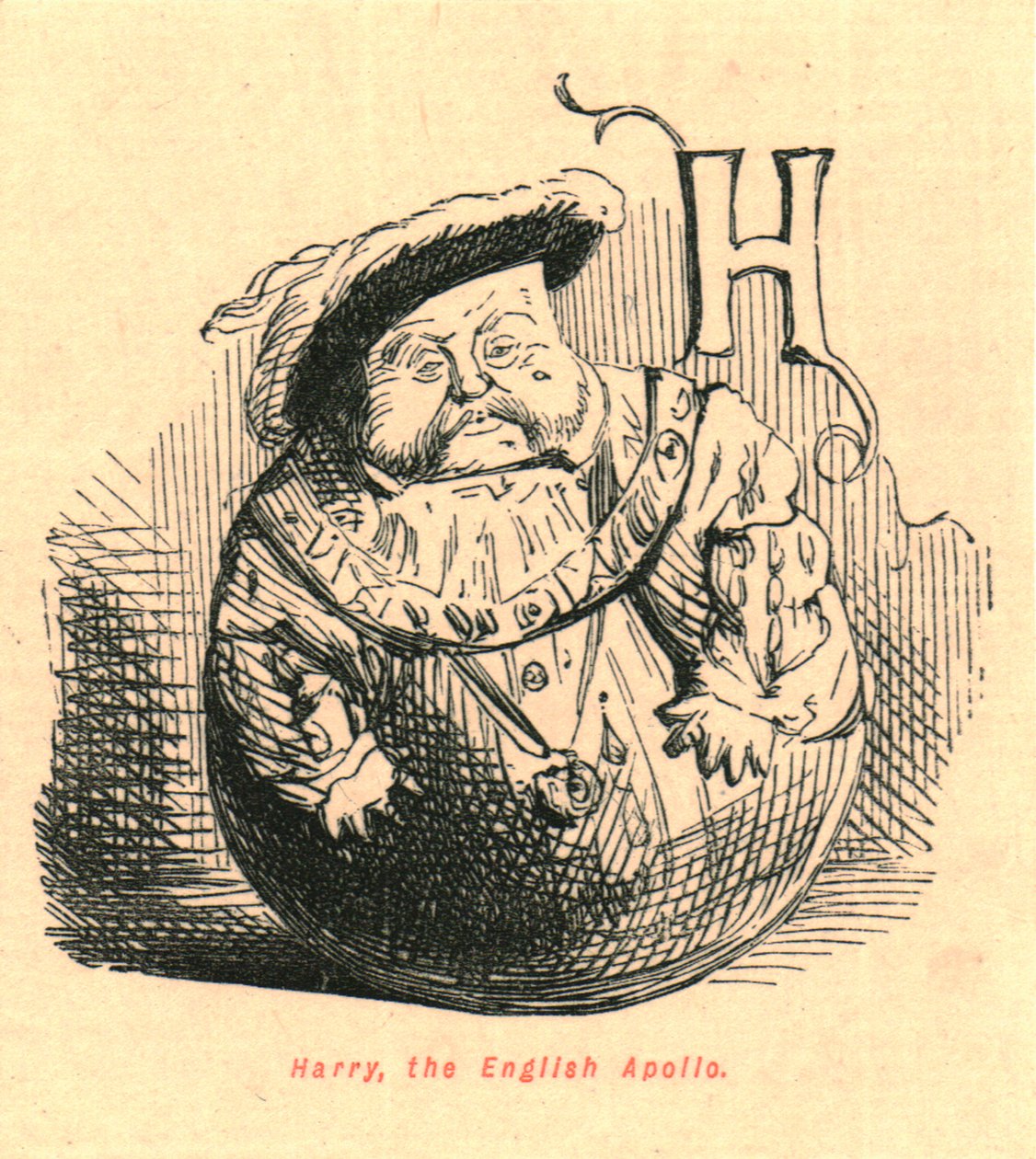 Harry, den engelske Apollo, 1897. af John Leech