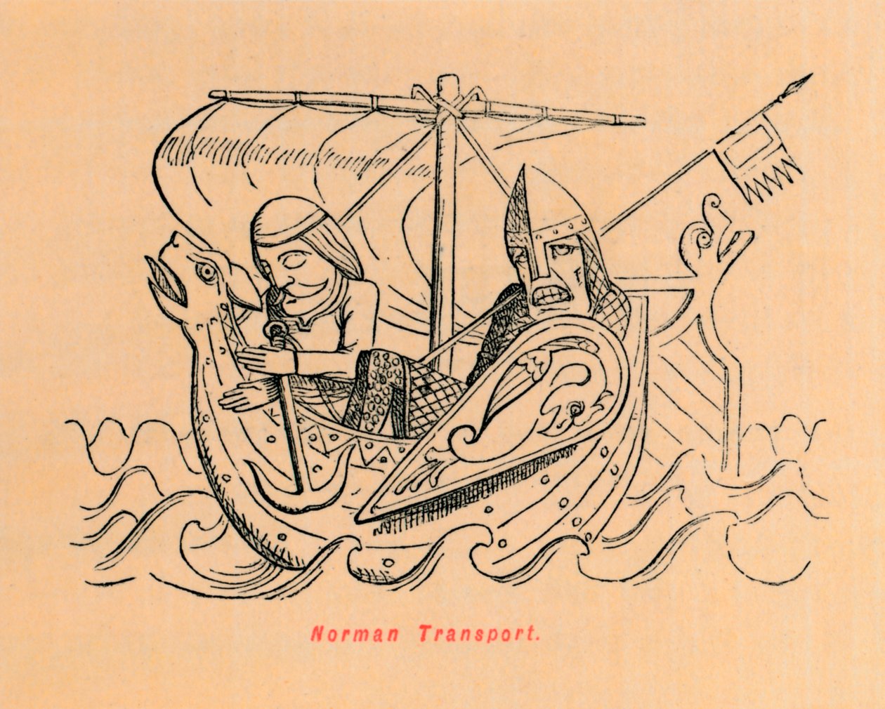 Norman Transport, c1860, c1860 af John Leech