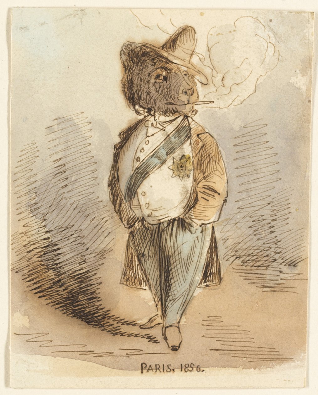 Paris 1856 af John Leech