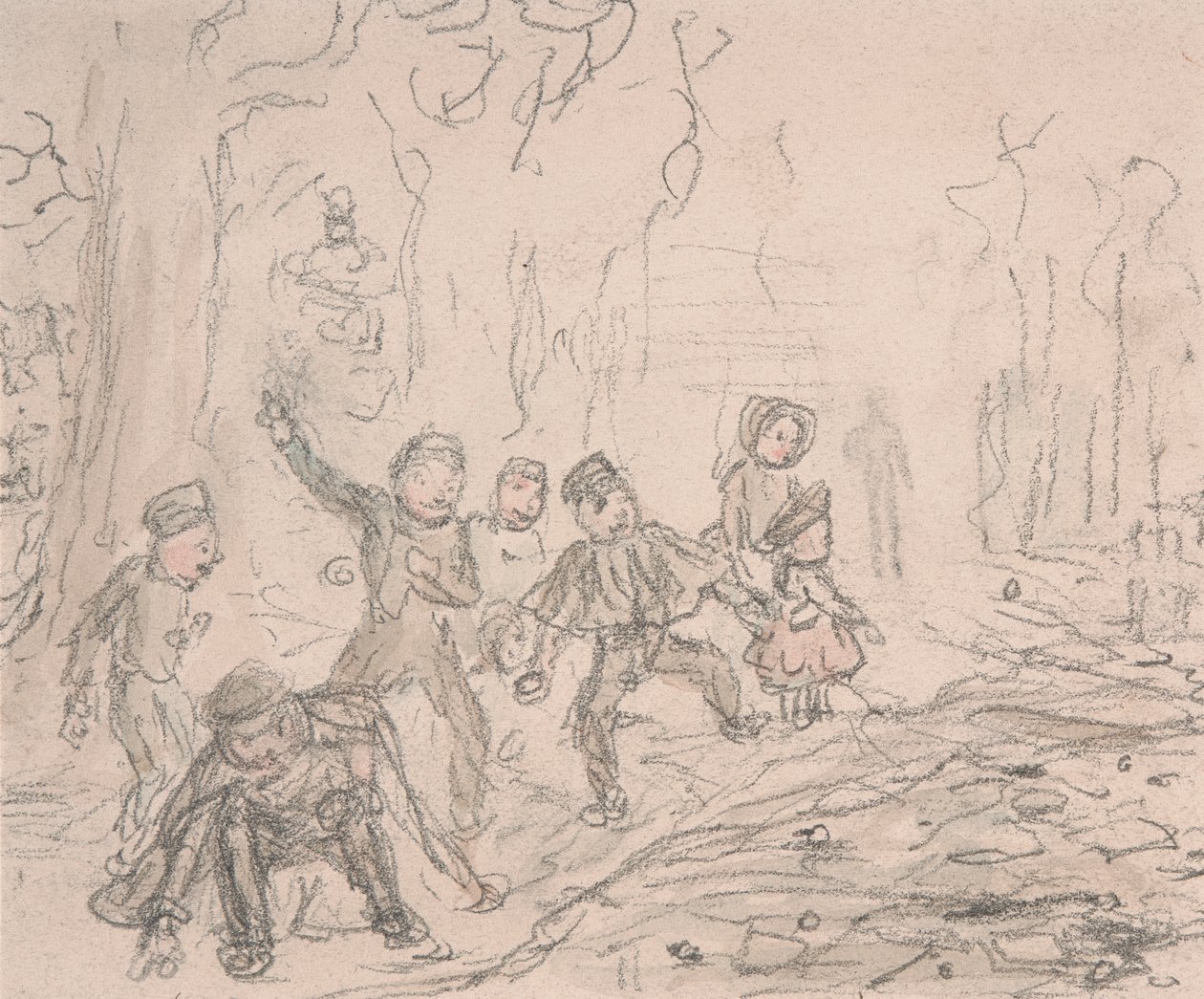 Sneboldture af John Leech