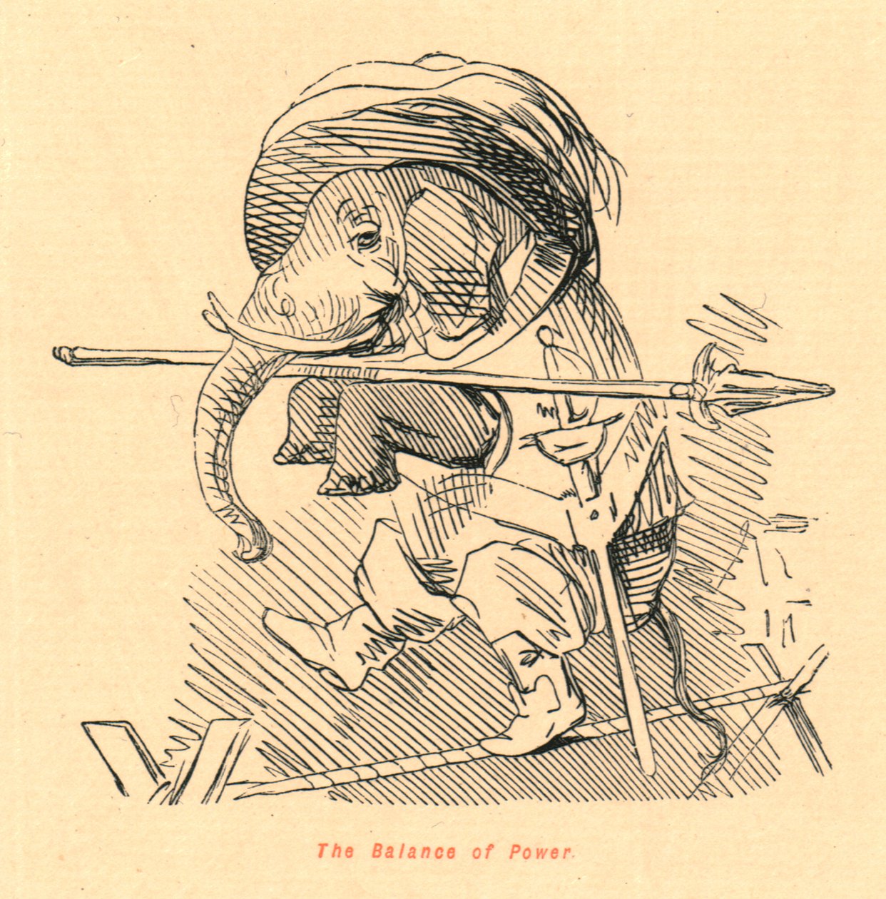 Magtbalancen, 1897. af John Leech