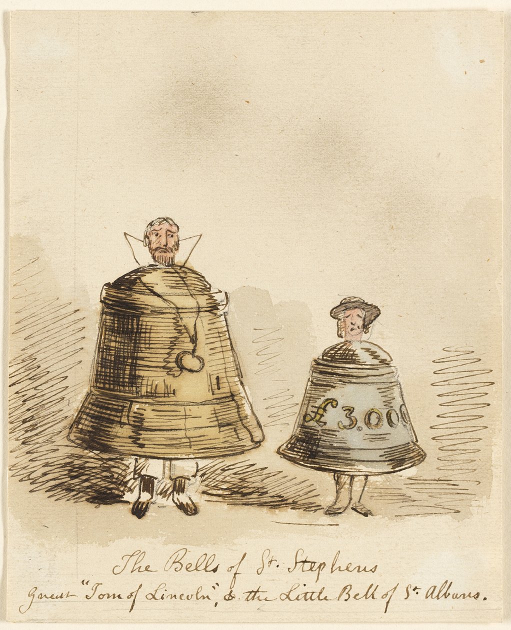 Saint Stephens klokker af John Leech