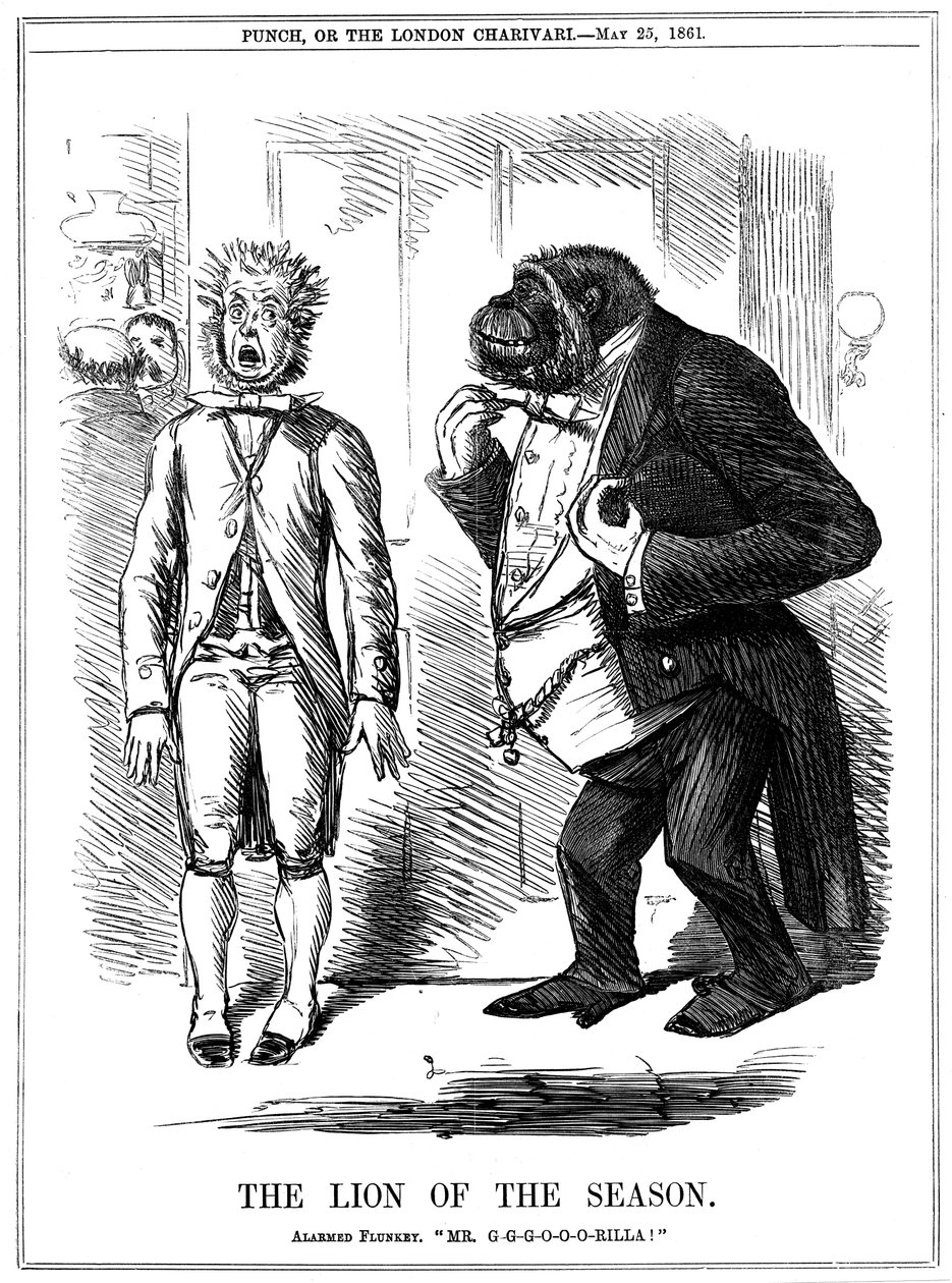 Årstidens løve, 1861 af John Leech