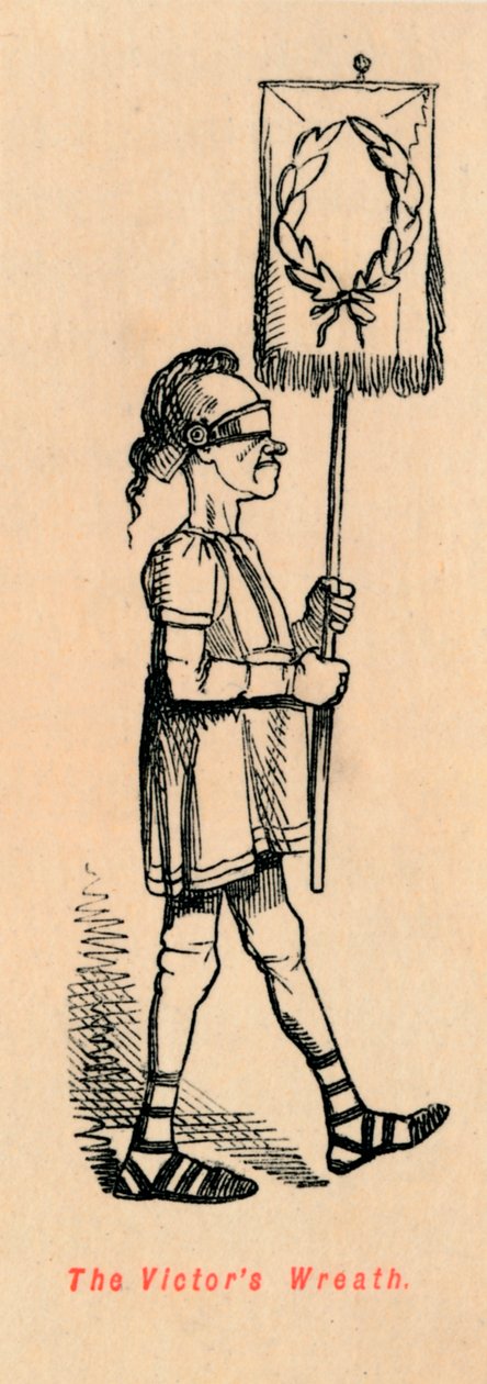 Victors Wreath, 1852 af John Leech