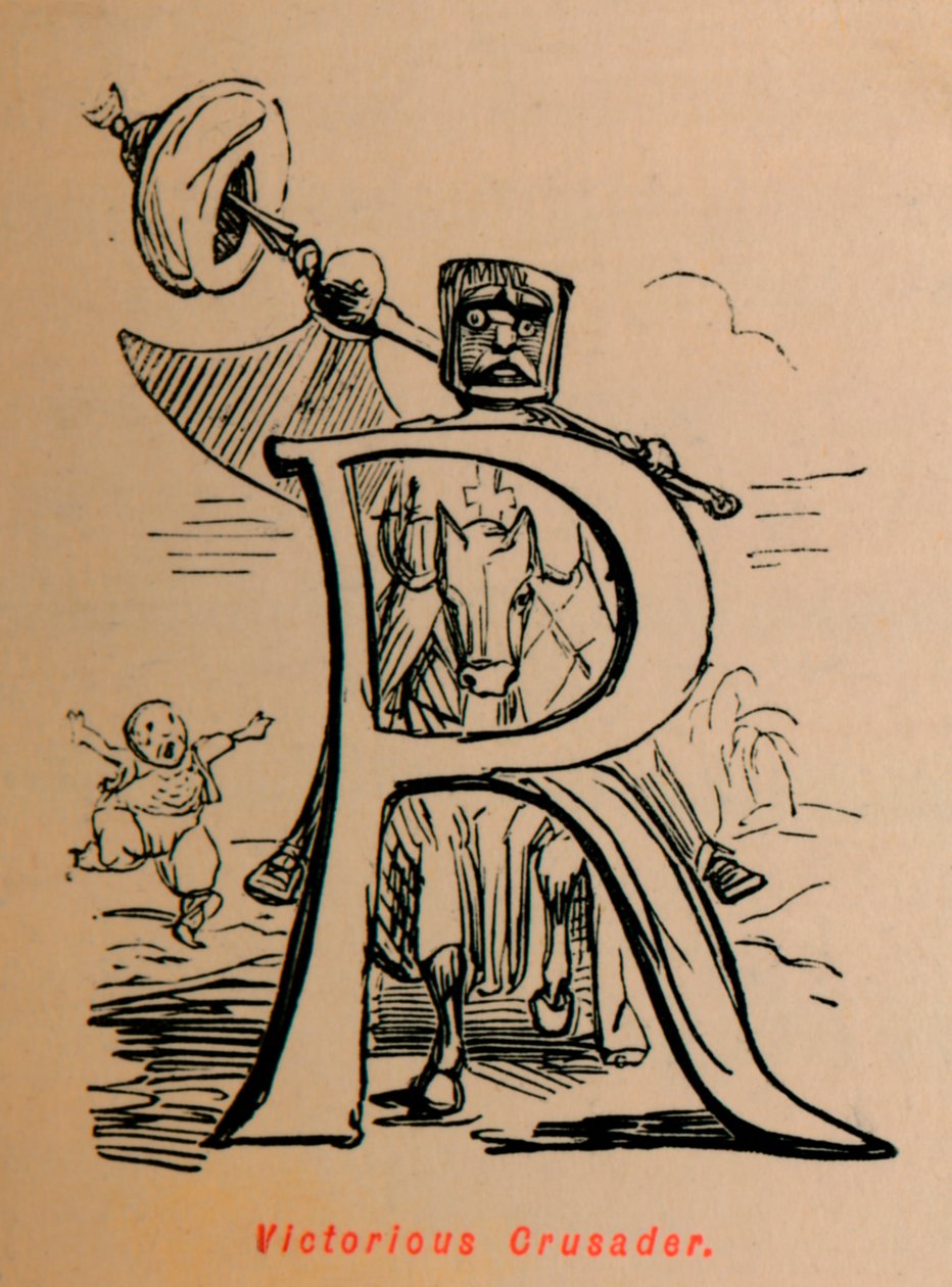 Victorious Crusader, c1860, c1860 af John Leech