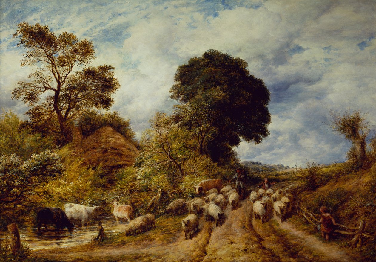 En landevej af John Linnell