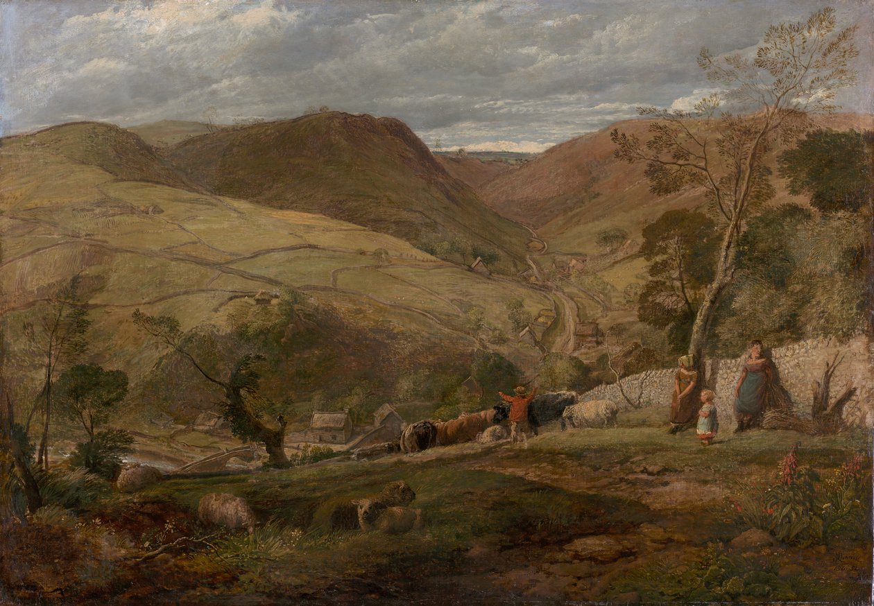 Hanson Toot, Udsigt i Dovedale af John Linnell