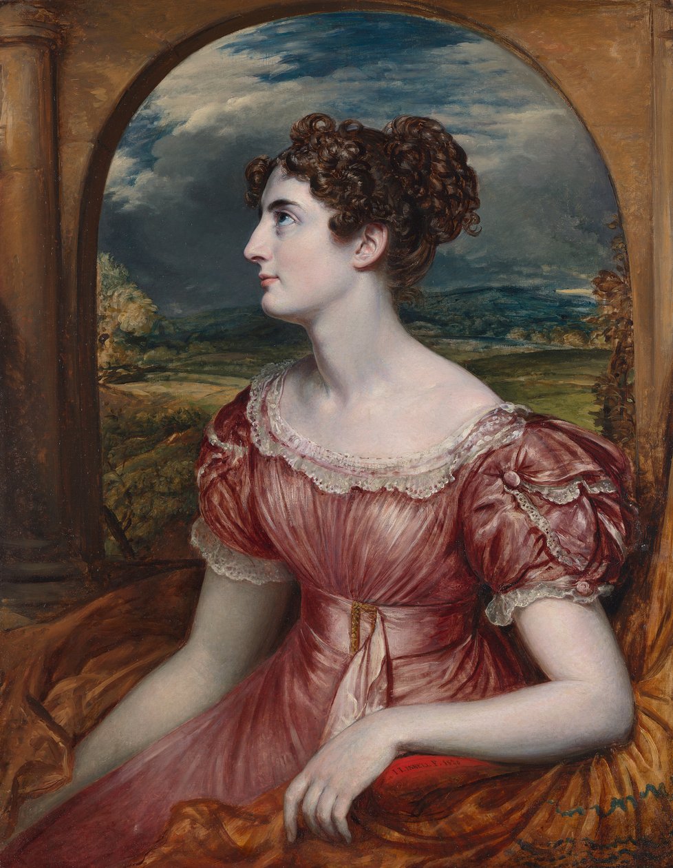 Miss Puxley [1826, Royal Academy of Arts, London, udstillingskatalog] af John Linnell