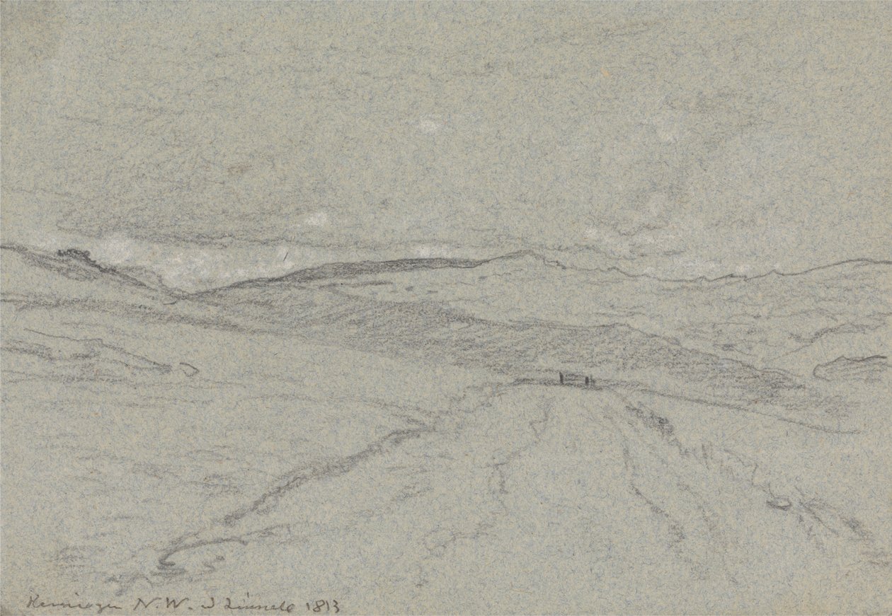 Mountain View i det nordlige Wales af John Linnell