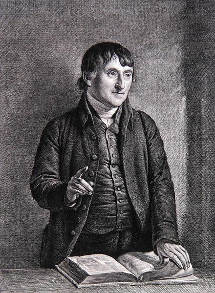 Portræt af James Upton, ca. 1819 (gravering) af John Linnell