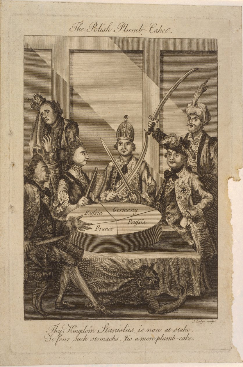 Den polske loddekage, 1772 af John Lodge