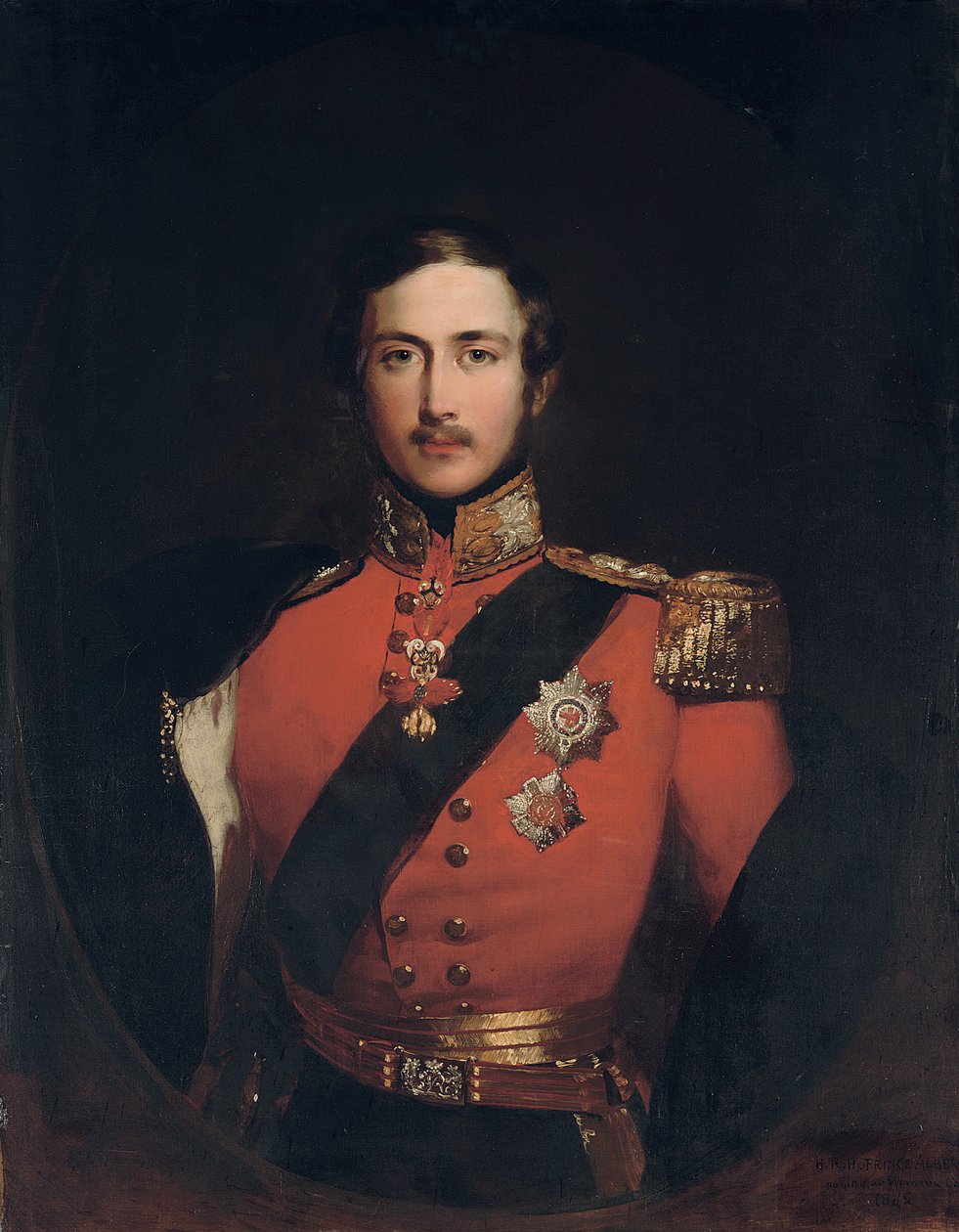 Portræt af Prins Albert, 1842 af John Lucas